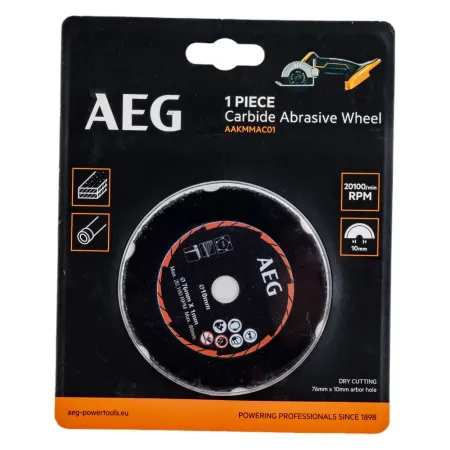 Карбидный диск для отрезной машины AAKMMAC01 AEG