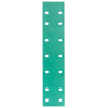 Шлифовальные полоски на плёночной основе HANKO DC341 Green Film , липучка, 70x420 мм, 14 отверстий