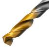 Сверло спиральное по металлу 9 х 175 мм, Р6М5, Golden Tip, удлиненное Denzel