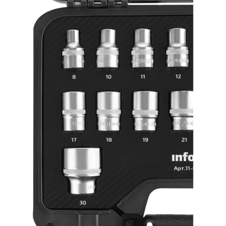 Набор безударных торцевых головок Inforce 11-01-260
